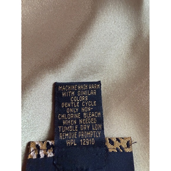 Solange Satin Gold Nightgown Chemise Sleepwear Plus Size 22/24 V-Neck Spaghetti - Picture 5 of 6